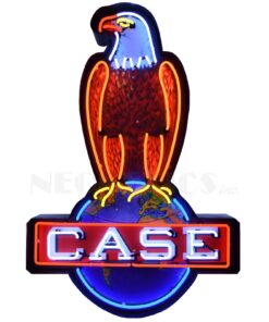 Case Eagle Neon Sign