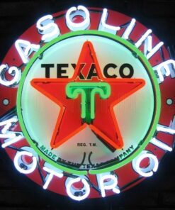 Texaco Fire Neon Sign