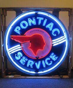 Pontiac Service Neon Sign