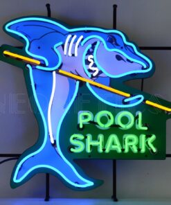 Pool Shark Neon Sign