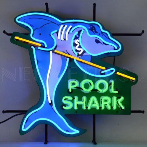 Pool Shark Neon Sign