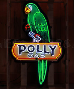 Polly Gas Neon Sign